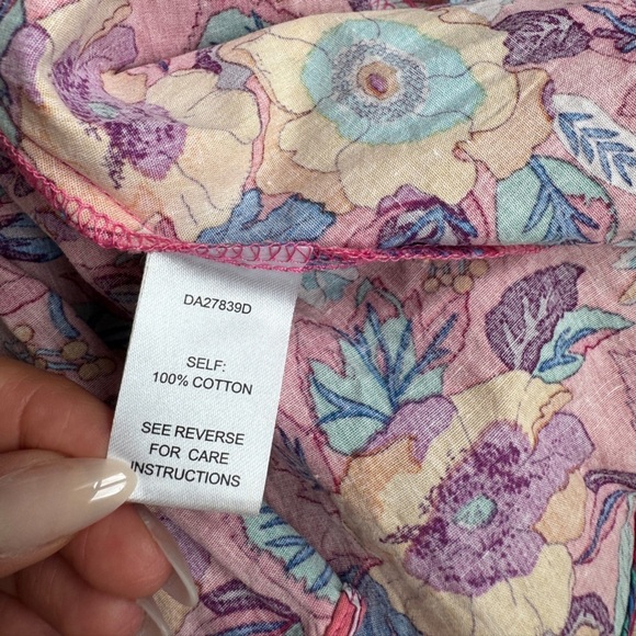 Floral Puff Sleeve Mini Dress - Picture 3 of 5